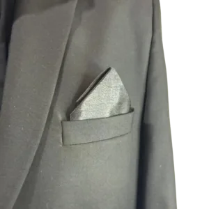 Black Pocket Square