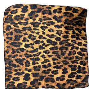 leopard eye cufflinks set