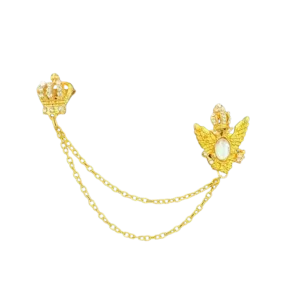 Golden Crown Label Pin