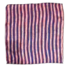 Royal Blue Nautical Stripe Pocket Square