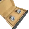 Italian Elegance Silver Cufflinks