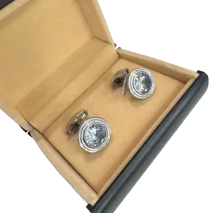 Italian Elegance Silver Cufflinks