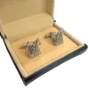 Silver Stark Cufflinks