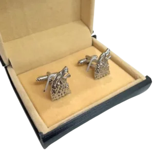 Silver Stark Cufflinks