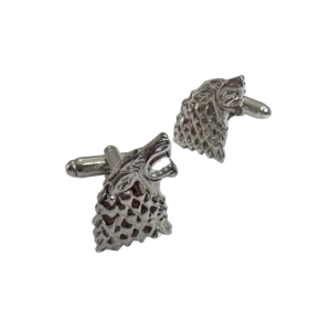 Silver Stark Cufflinks