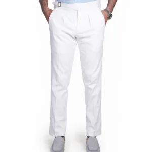 White Ghurka Pants