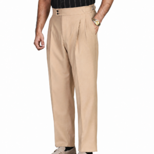 Beige Gurkha Pants