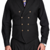 Black Tailored Waistcoat