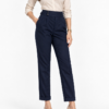 Double Button Navy Blue Gurkha Pants