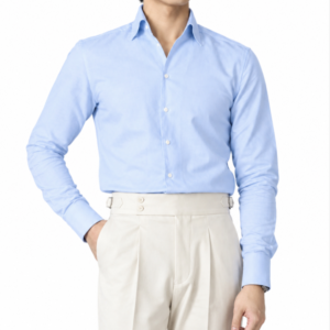 Men's Light Blue Formal Dress Shirt