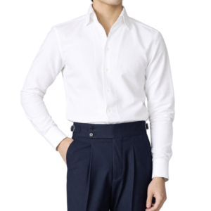 Men's White Formal Dress Shirt